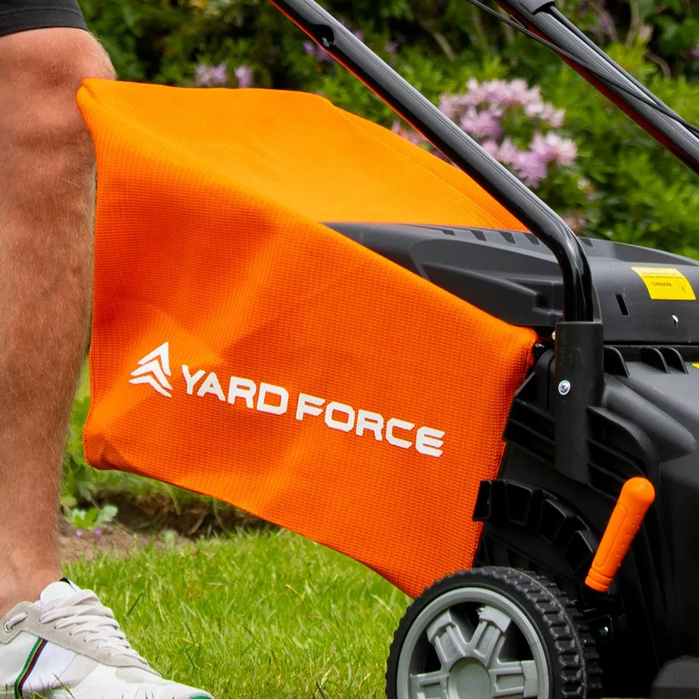 Yard Force 40cm Hand Push Petrol Lawnmower with 127cc Rato Engine GM R40