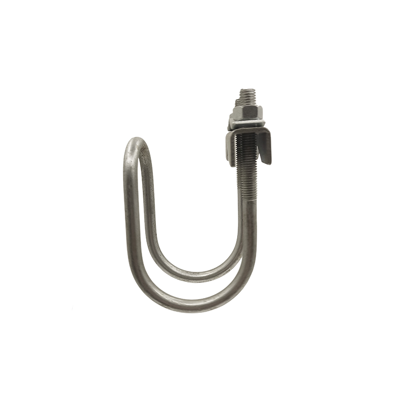 Factory Price Good Quality Double U Shape Clevis Tube Pipe Clamp Hanger