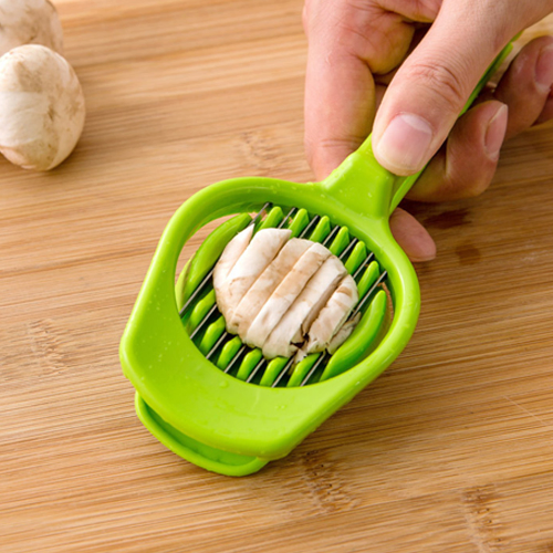 Manual Egg Slicer Alloy Blade Slicer for Cutting Eggs Mushrooms Fruits
