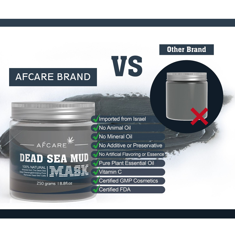 Dead Sea Mud Mask Hydrating and Moisturizing Cleaning Skin