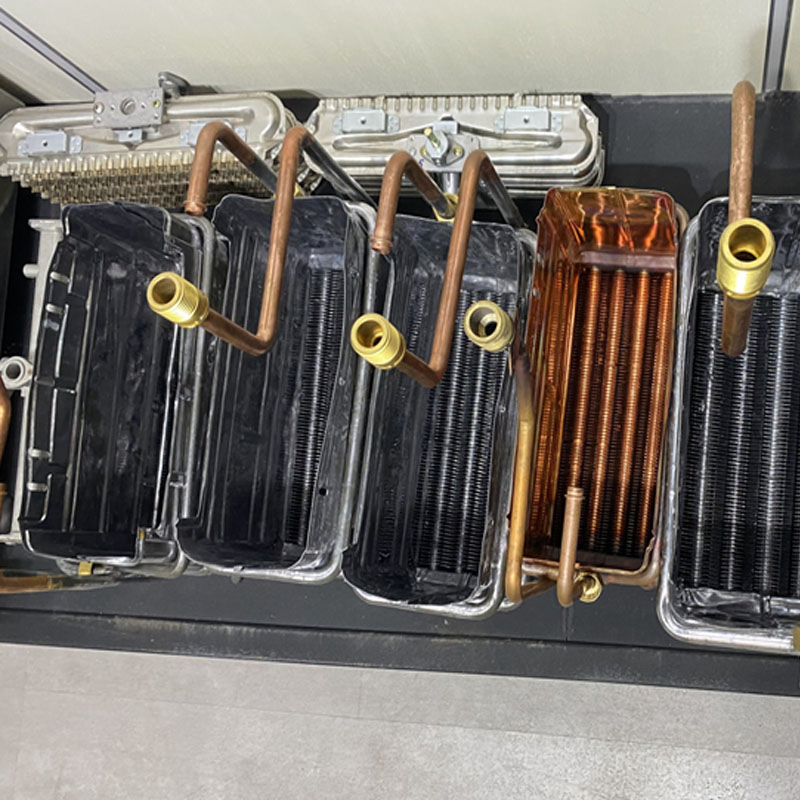 Eco-Friendly Oxygen-Free Copper Heat Exchanger Spare Part for Gas Heaters