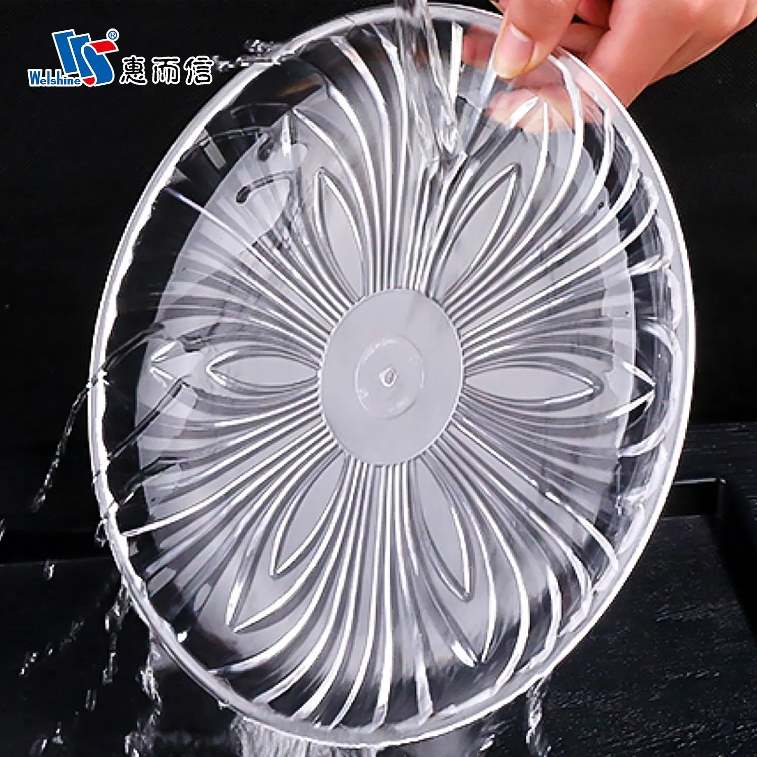 Decoration Accessories Dessert Fruit Snacks Candies Kitchen Household Plastic Fruit Plate