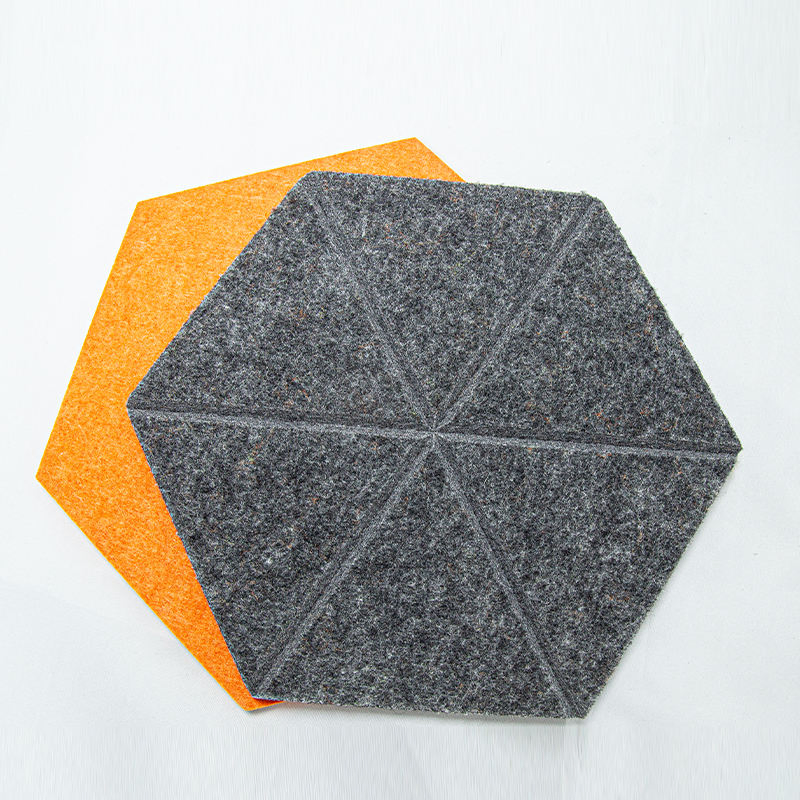 Decorative Sound Absorbing Ceiling Panels -Pet Polyester Fiber Acoustic Panels for Cinemas