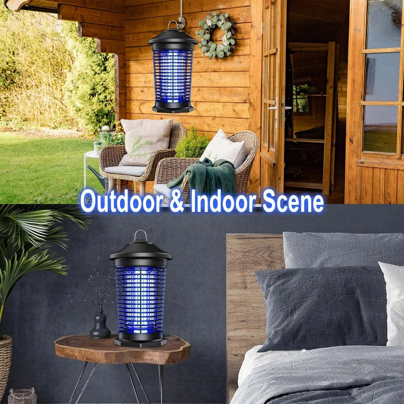 Bug Zapper Outdoor, Mosquito Zapper, Electric Fly Zapper, Mosquito Killer, Fly Traps