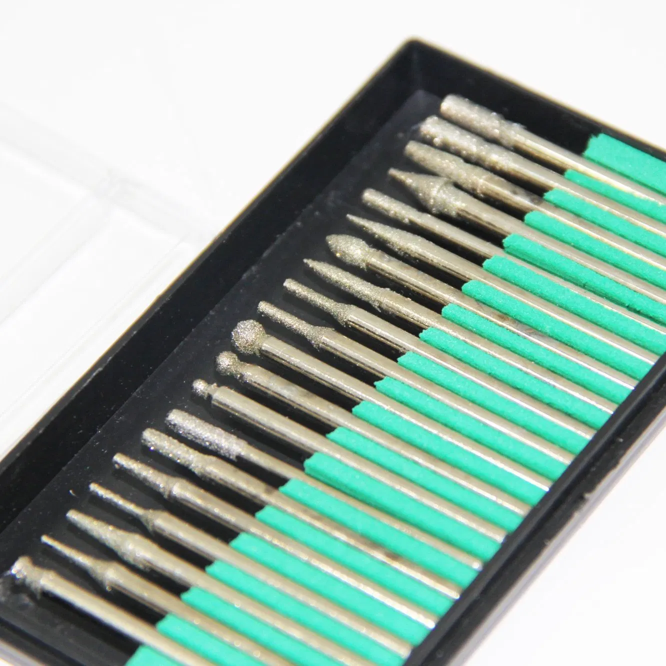 High Quality 3mm Shank 20 PCS Diamond Mounted Points