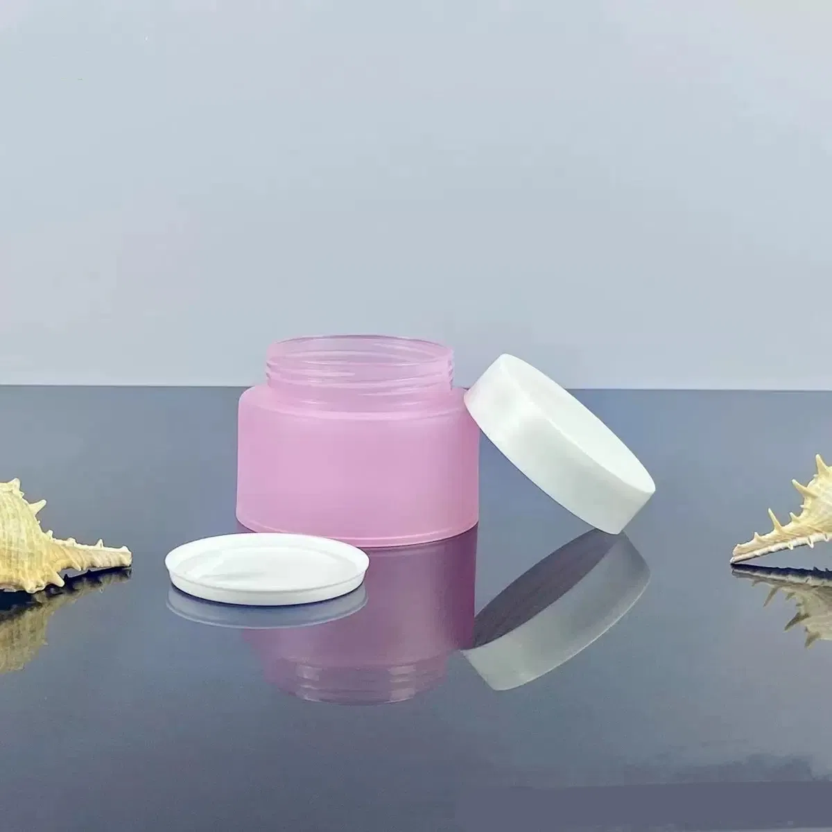 Plastic Cream Jar - Durable Cosmetic Storage Jar for Facial Cream, Moisturizer & Skincare Products