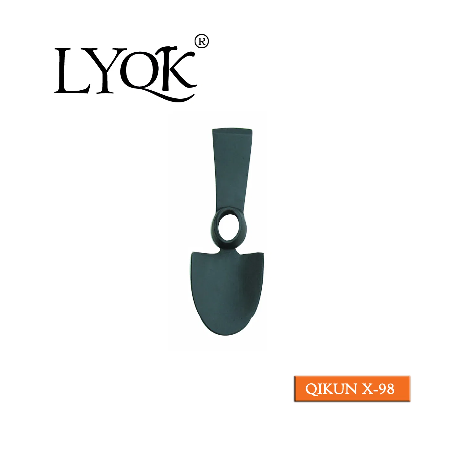 X-98 High Quality Rail Steel 65mn Agriculture Farm Garden Hardware Hand Tools Pick Head Mattock Pickaxe