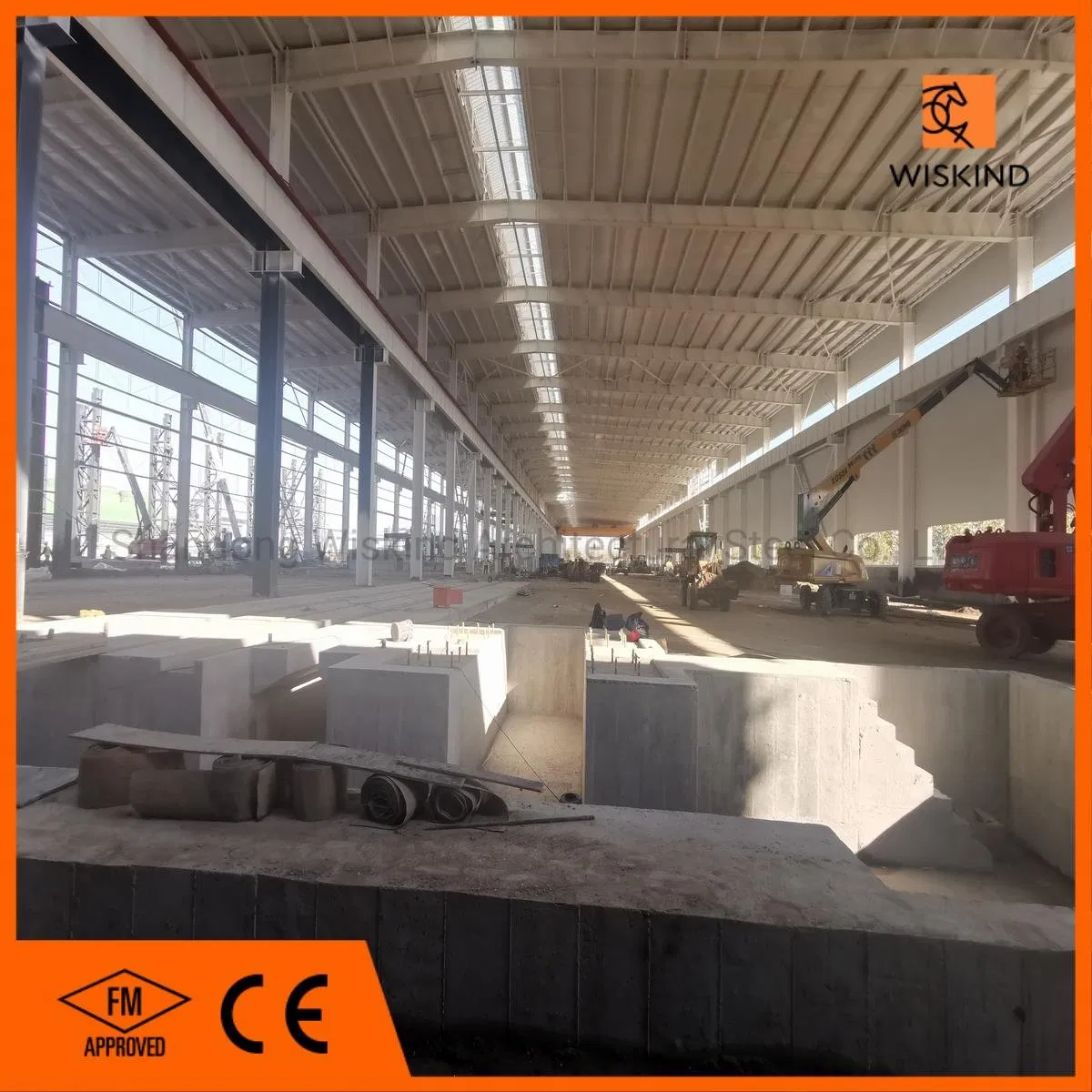 CE/FM Approved Steel Structural Construction Material with Steel Beam