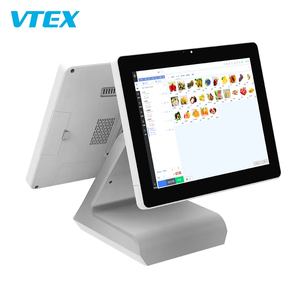 Touch Equipment Portable Business Software Dual Screen Cash Register Machine