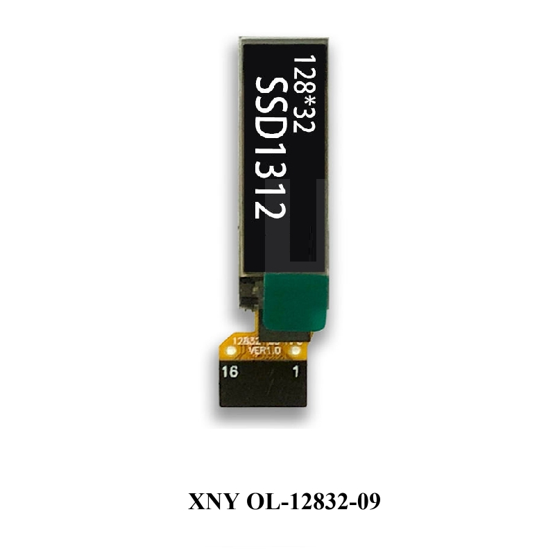 0.91-Inch OLED Display Screen with SSD1312 Driver and Spi Interface