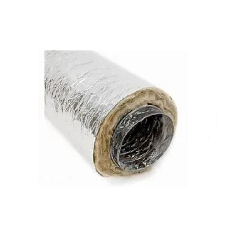 Metalized Polyester with Fibreglass Scrim as Flextible Foil Air Duct Jacket