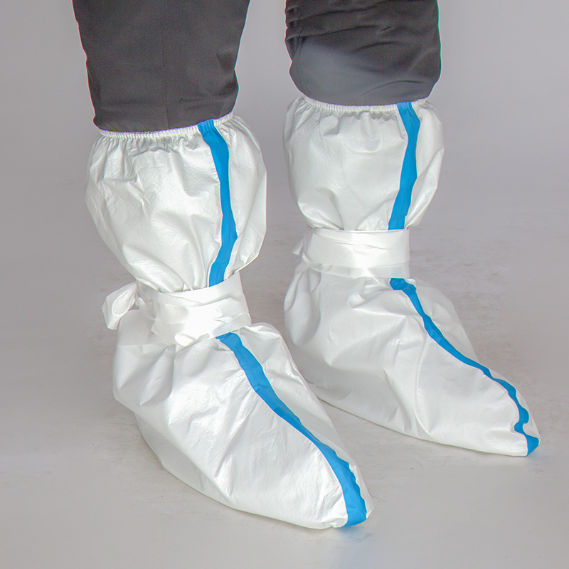 Chemical-Proof SMS/PP Nonwoven Boot Covers for Medical Sterile Environments