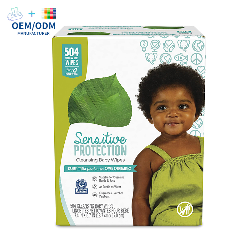 Baby Wipes Professional OEM M Manufacture Cleaning Baby Hand and Mouth Use Soft Skin-Friendly Disposable High Quality Pure Water Baby Wipes