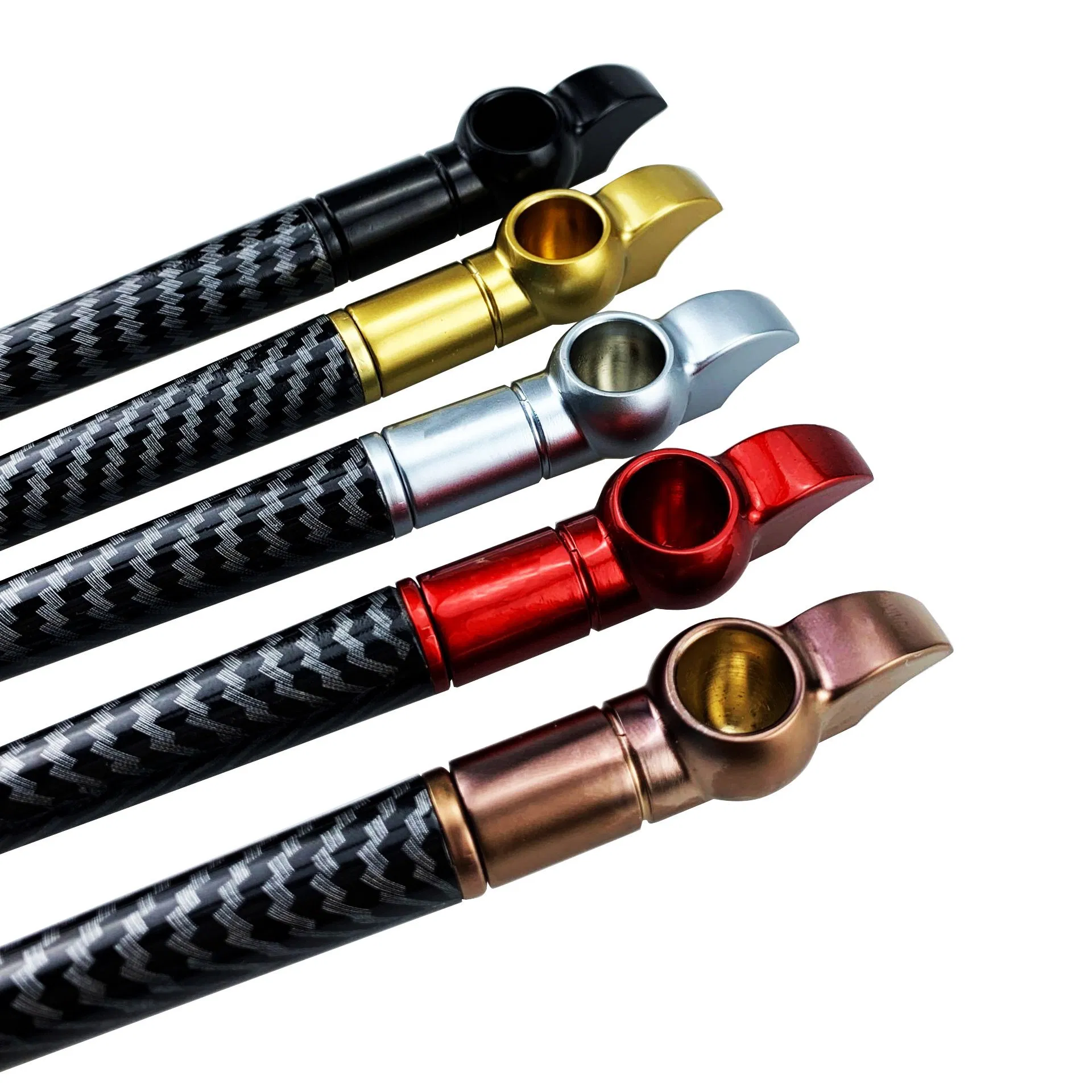 Smoking Accessories 158*18mm New Long Stem Metal Pipe Portable Detachable Pipe Metal Smoking Pipe