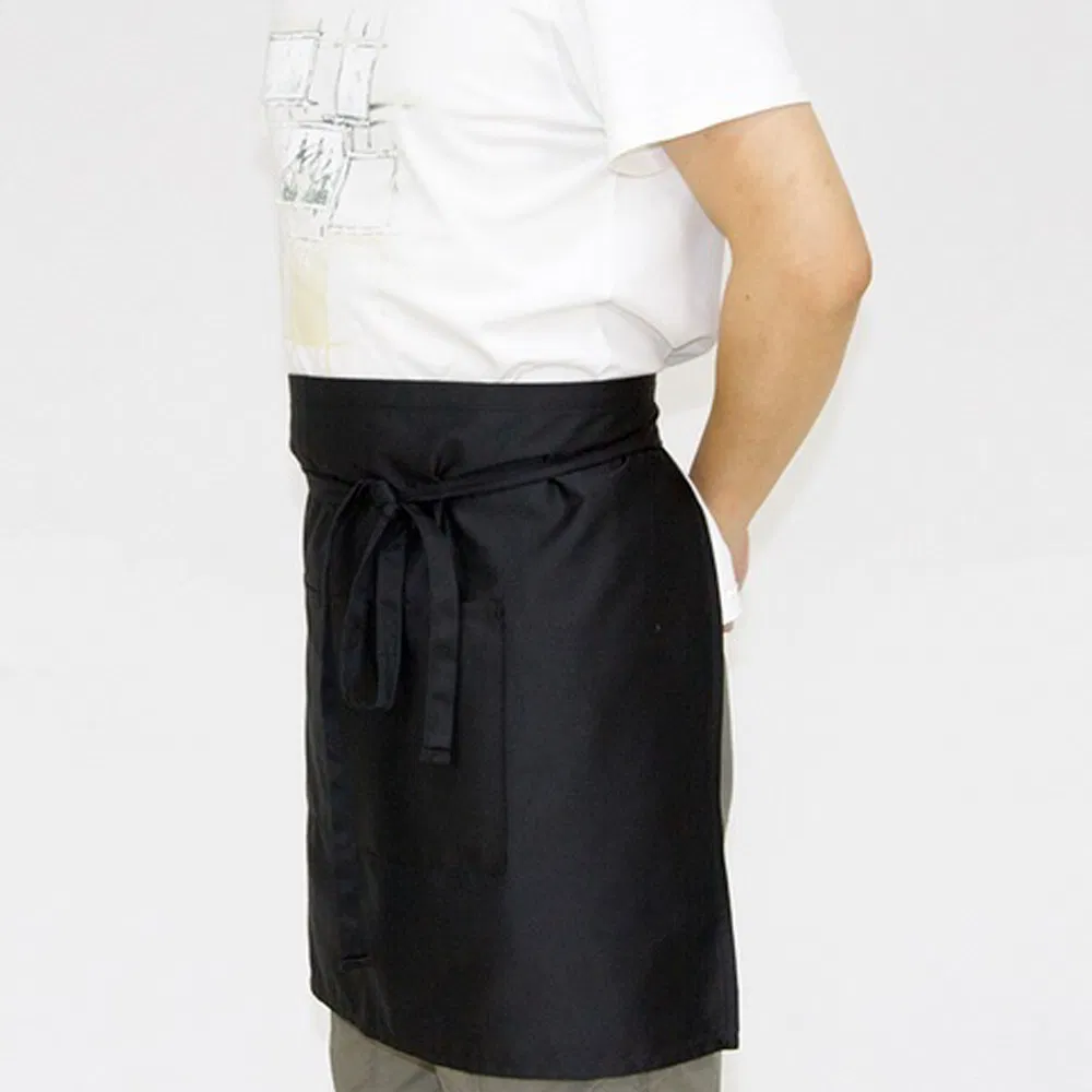 Different Color Polyester Cotton Waist Apron with Small Pouch