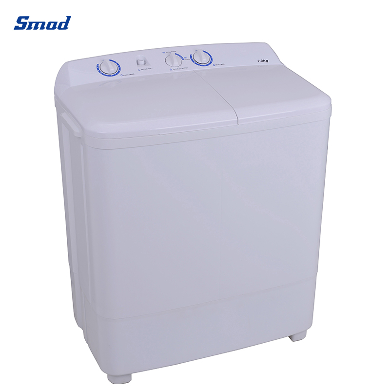 Smad 12kg Home Portable Semi Automatic Twin Tub Washing Machine Washer