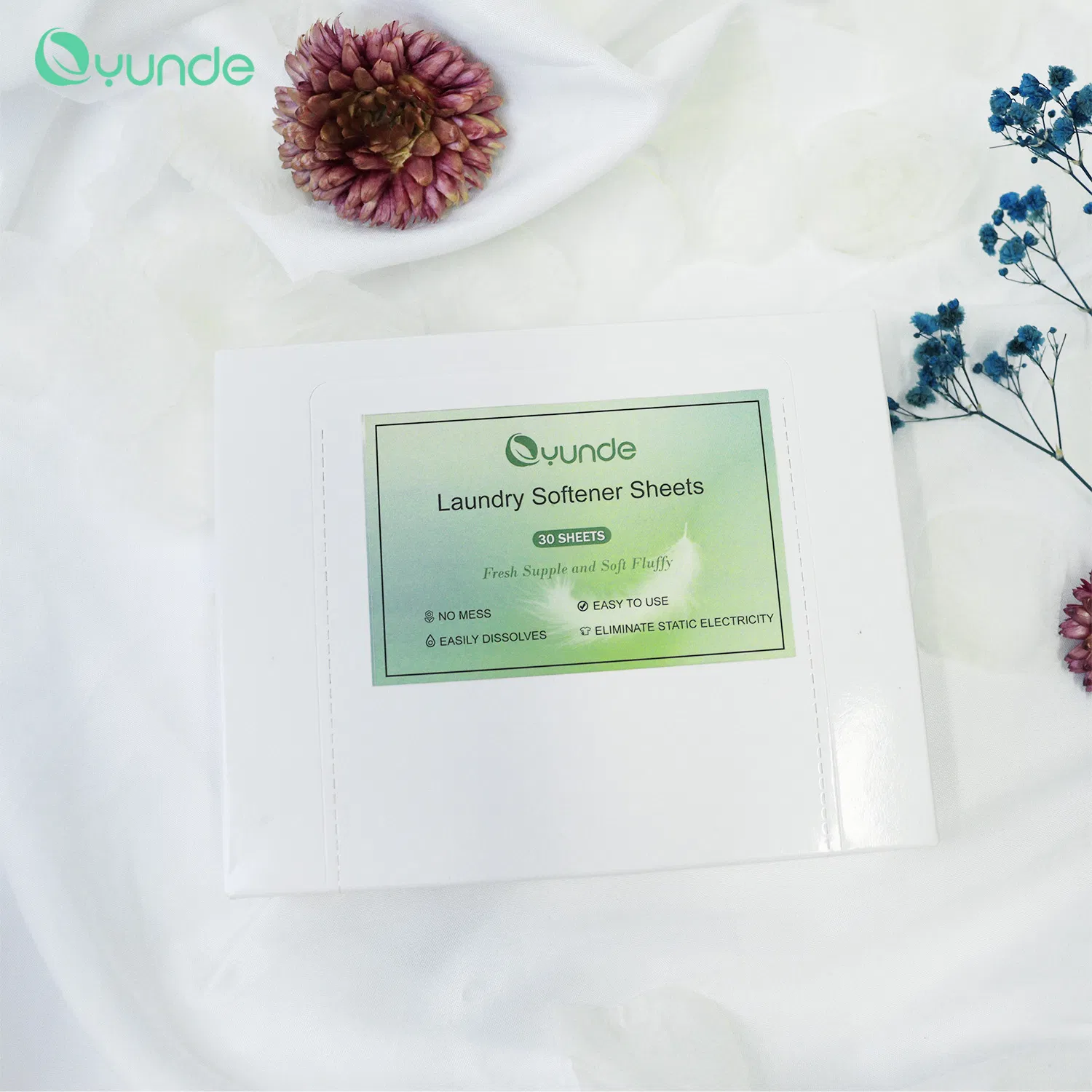 Fabric Softener Cleaner New Type Private Label Laundry Dryer Detergent Sheets