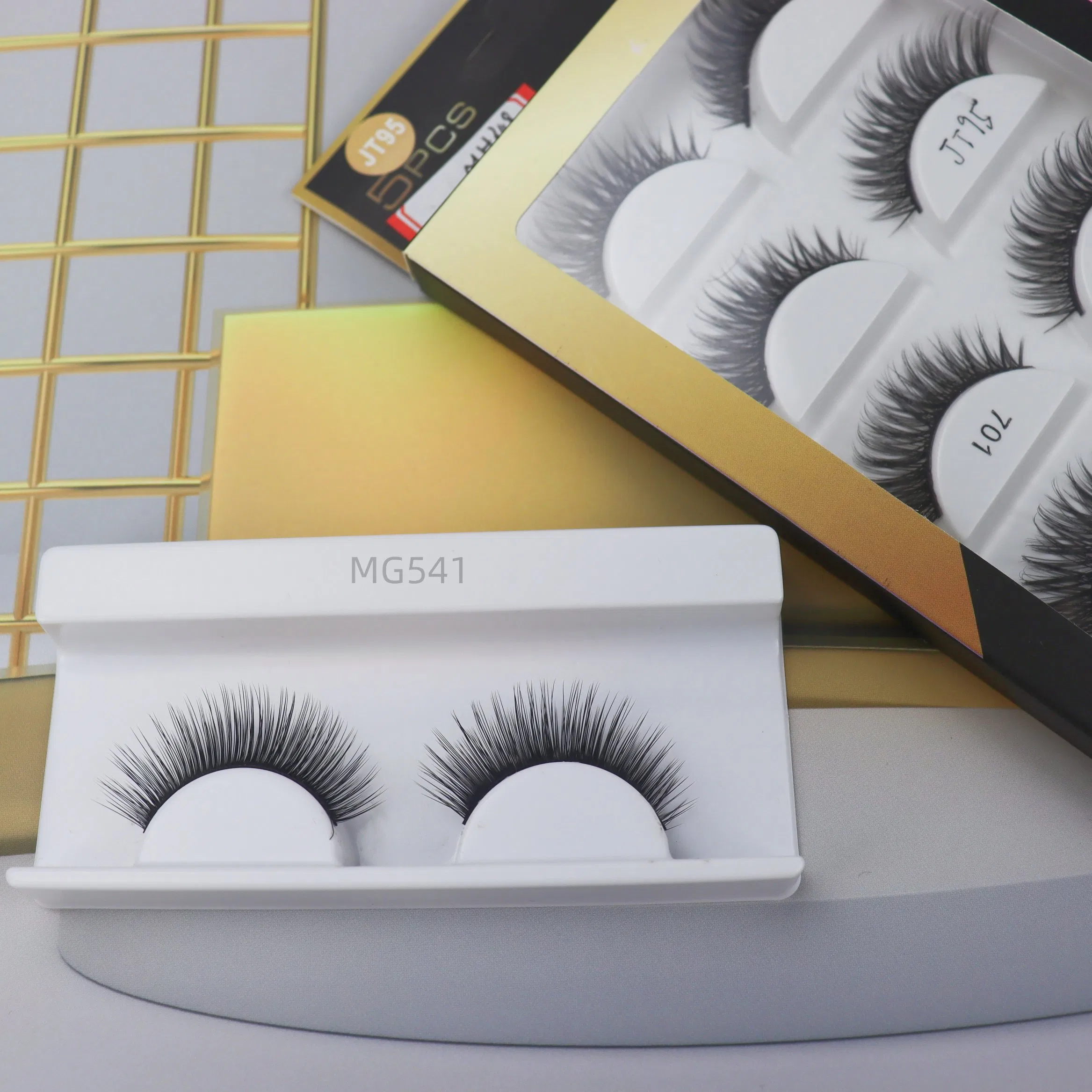 Hot Selling Faux Mink Eyelashes Classical Eye Lashes with Custom Box