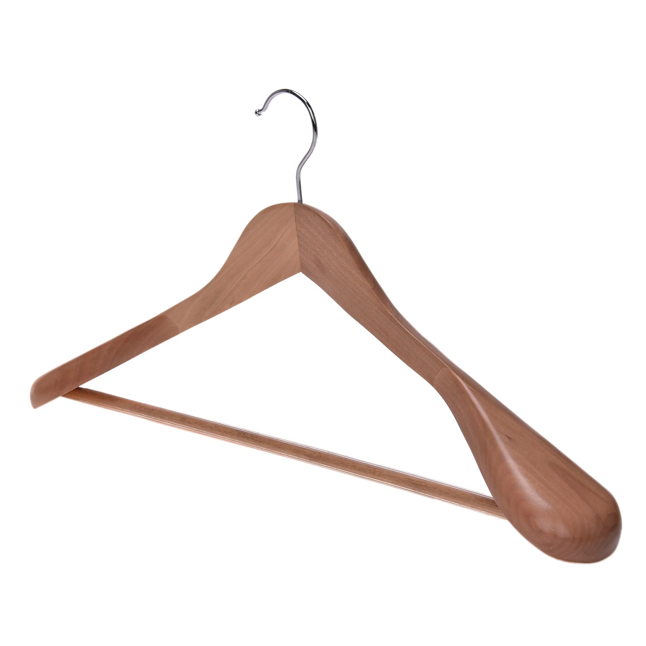 High-Grade Wide Shoulder Wooden Hangers
