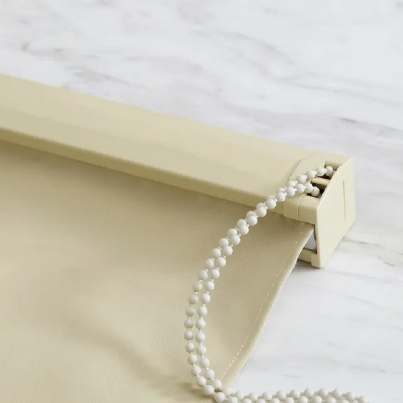 Popular Alexa Remote Control Roman Blinds Motorized Natural Material Roman Shades