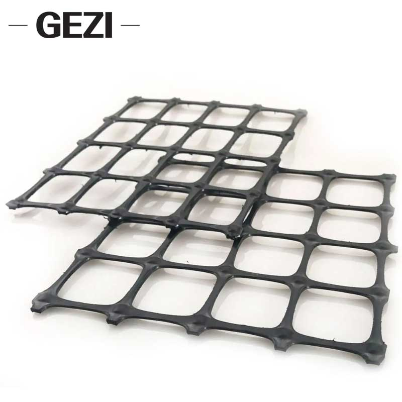 Manufacture Price Custom Mesh Size Glassfiber Biaxial Geogrid Hot Sale