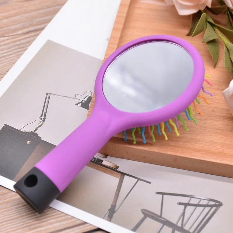 Anti-Static Rainbow Comb Hair Brush Hair Care Hair Accessories