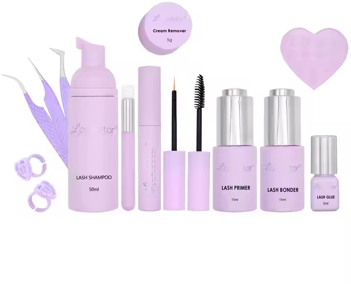 Eyelash Extension Super Pink Bonder Custom Private Label Adhesive Glue Bonder for Lash Extensions