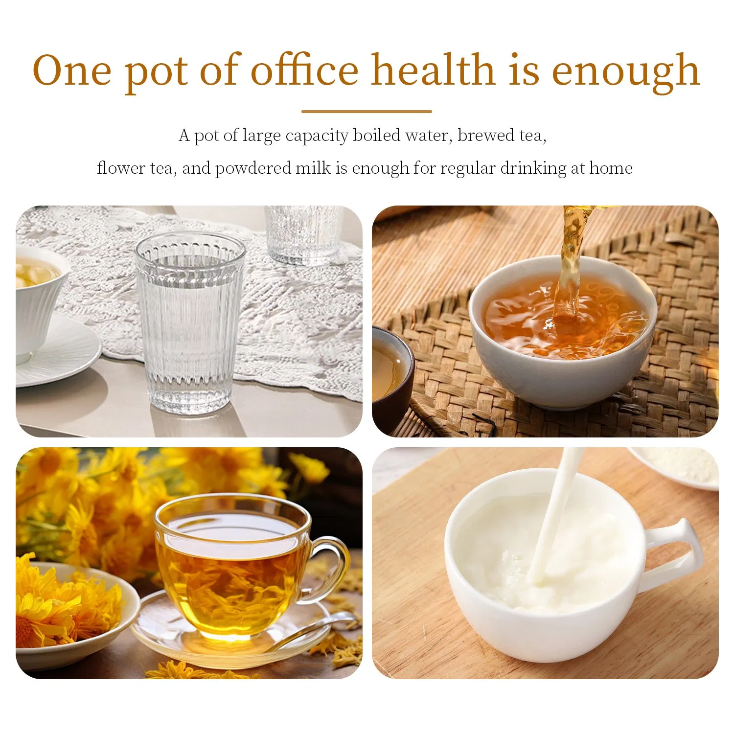 Чайник из нержавеющей стали Star Flash, 1-2 л