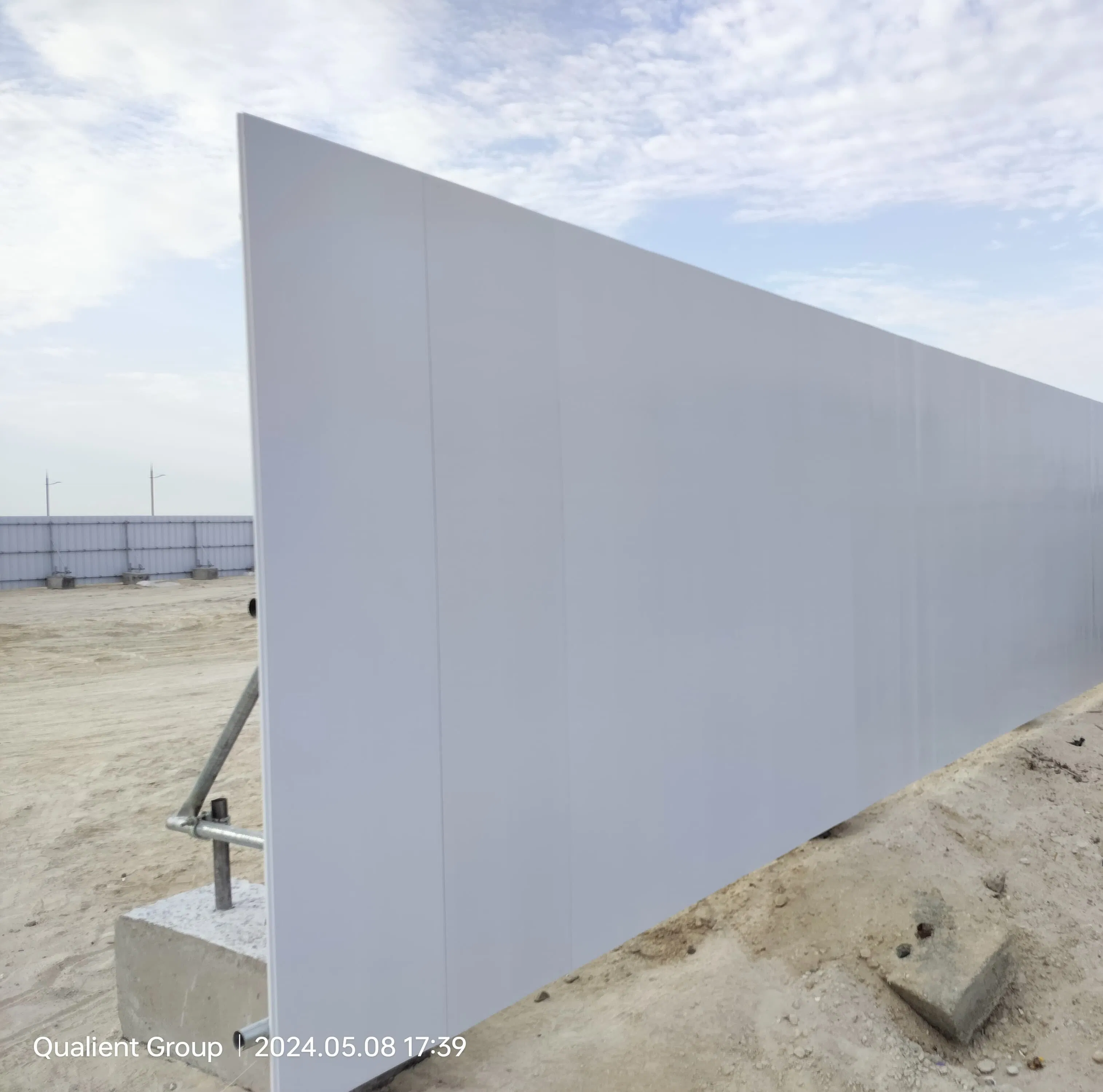 Eco-Friendly PVC Hoarding Fencing with UV Resistance Vinyl PVC Temporary Fence