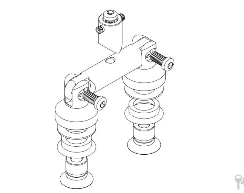 High Quality Glass to Glass Door Adjustable Connector