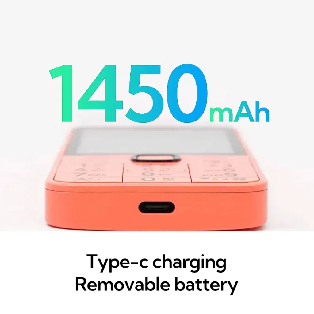 Кнопочный телефон 2.8 дюйма с Bluetooth, FM-радио, 2 SIM