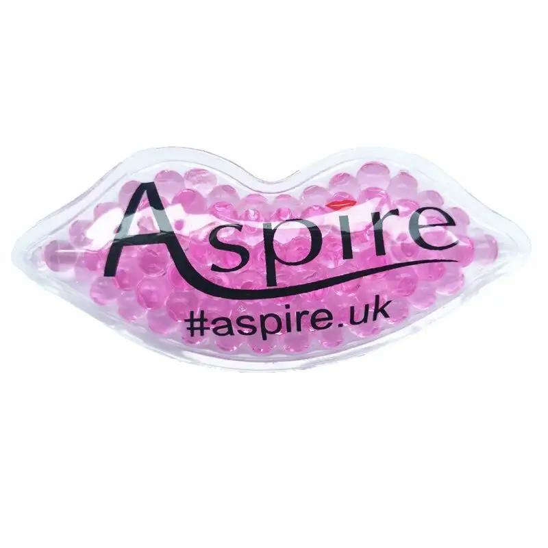 Custom Logo Reusable Personalised Lips Ice Pack, Lip Shape Gel Ice Pack, Gel Ice Pack for Lip Filler After Care