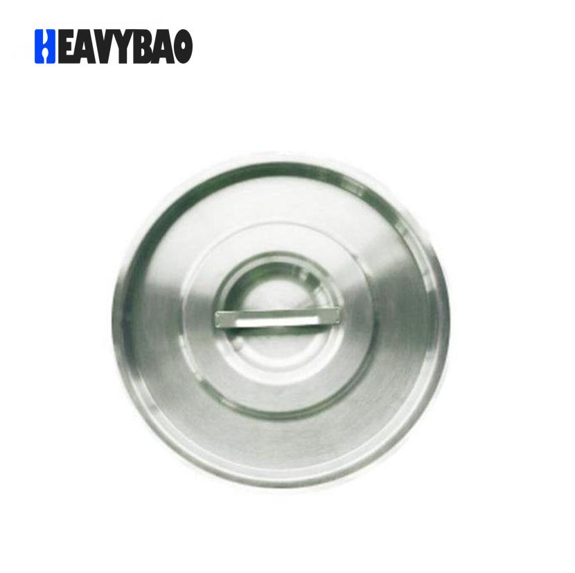 Heavybao Stainless Steel Bucket Durable Seamless Bucket Use as a Flower Pot Cleaning Bucket for Hotel