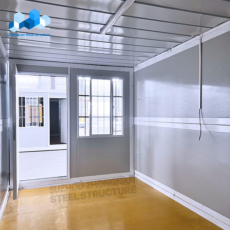 Low Cost Mobile Movable Prefab Folding House Container Store Foldable Container House Shop Price