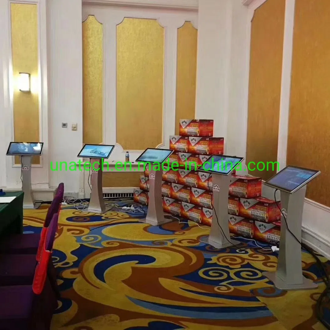 Exhibition Centre Library Indoor Horizontal LCD Intelligent Pcap Touch Screen Digital Kiosk