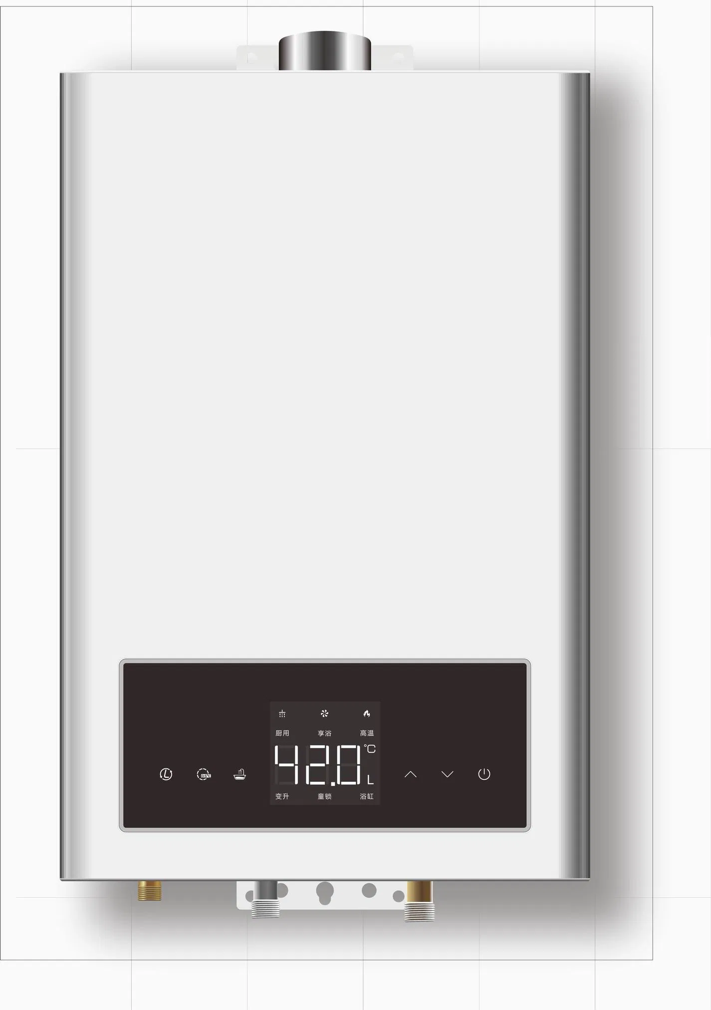 CE Certified Water Heater for Consistent Performance and Energy Savings - Sleek Model