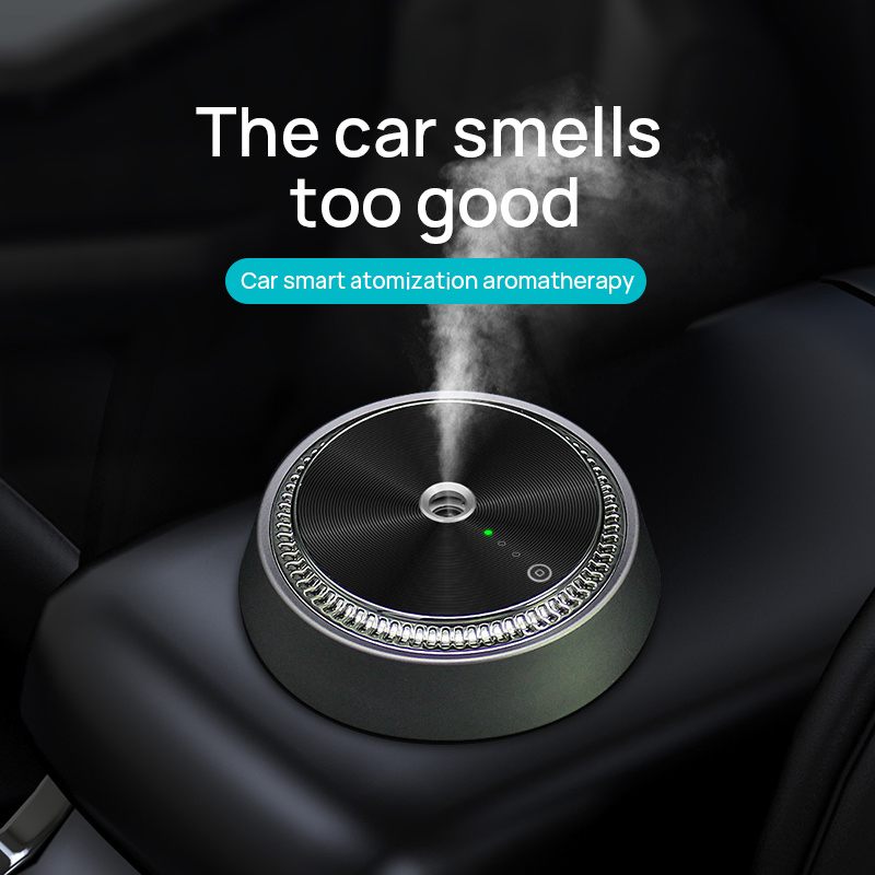Wholesale Mini USB Portable Car Bluetooth Air Freshener Purifier Aroma Scent Essential Oil Humidifier Diffuser Fragrance Machine