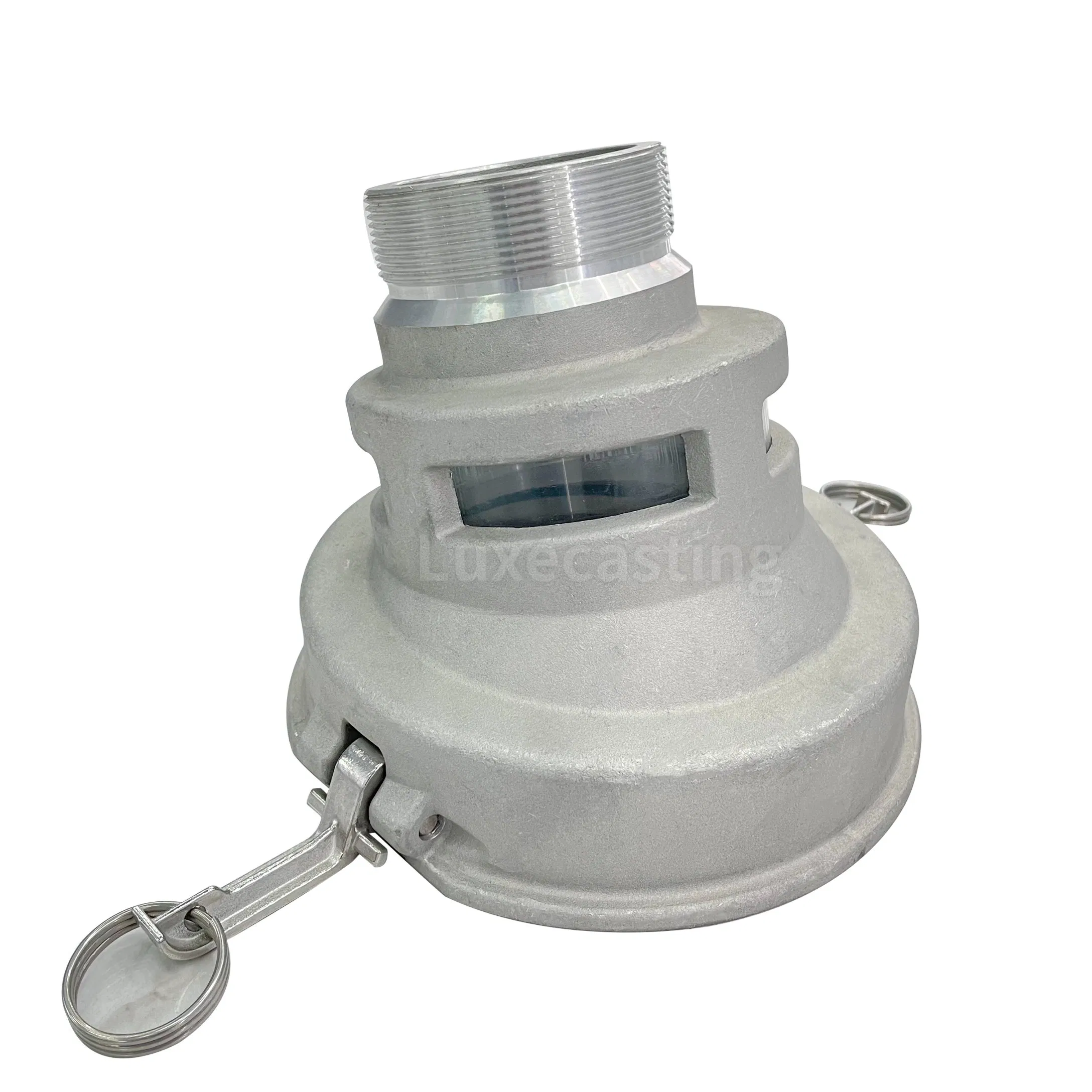 Visual Coupling Aluminum Alloy Gravity Coupler for Adaptor Valve