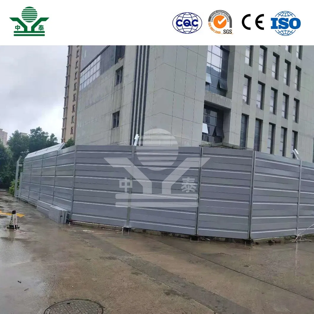 Zhongtai Noise Attenuation Barriers China Suppliers Water Barrier for Walls 1.0mm 1.2mm 1.5mm Thickness Factory Sound Barrier