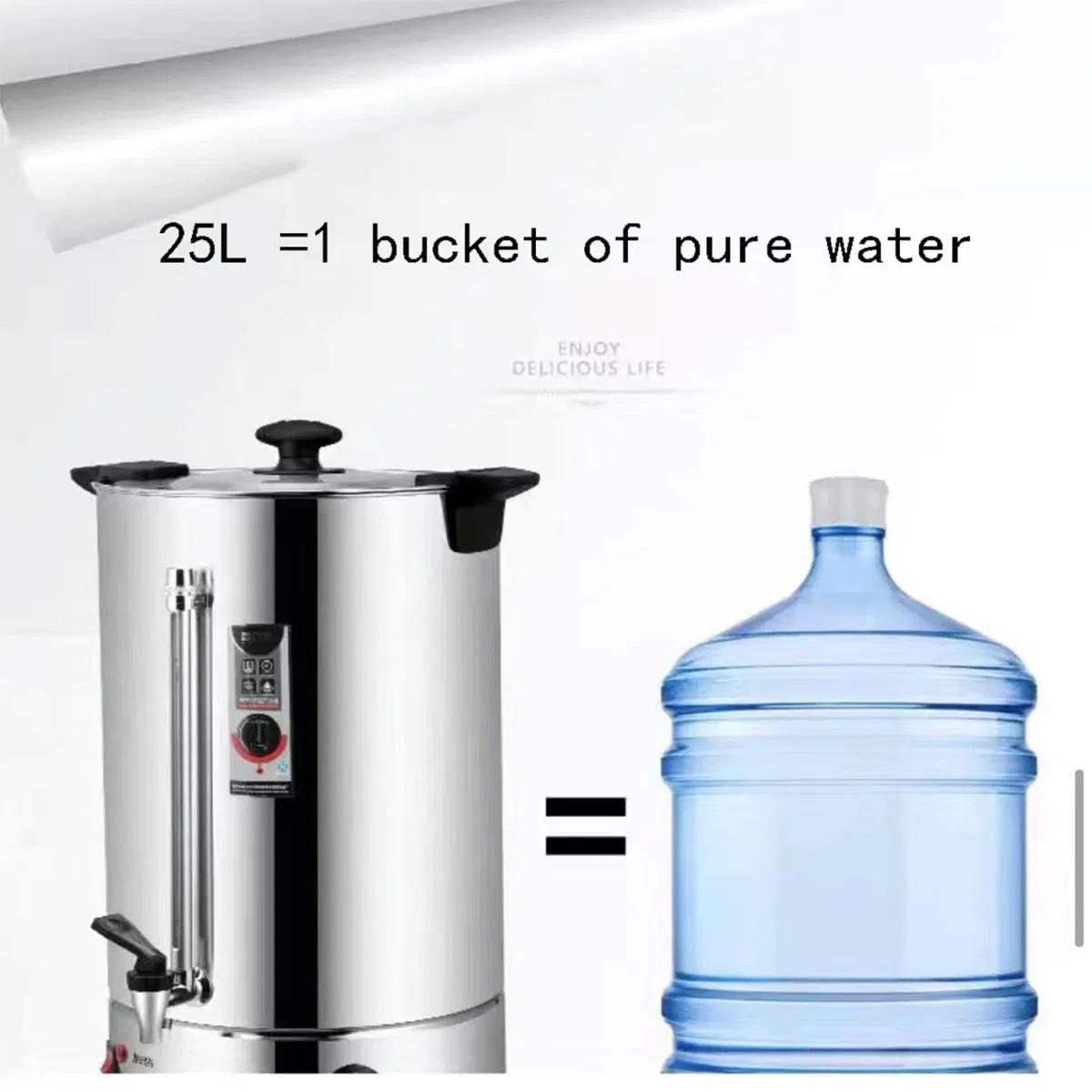 Cup Home Use Electric Drip Coffee Maker Machine with Stainless Steel Decoration