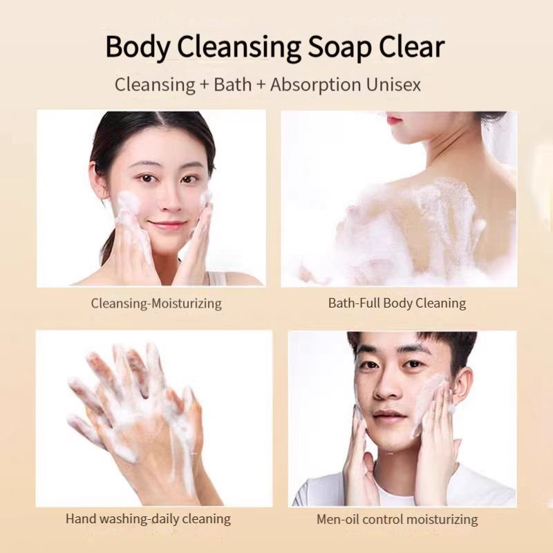 300ml Body Care Sulfur Soap Liquid Oil Control Bactericidal Soap Liquid Dark Mic Recommented