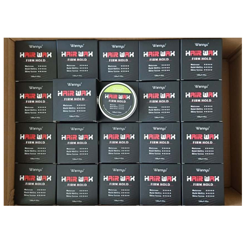Factory Best Selling Wholesale Natural Formula Moisturizing Feature Firmly Hold Long Lasting Fragrant Private Label Hair Wax