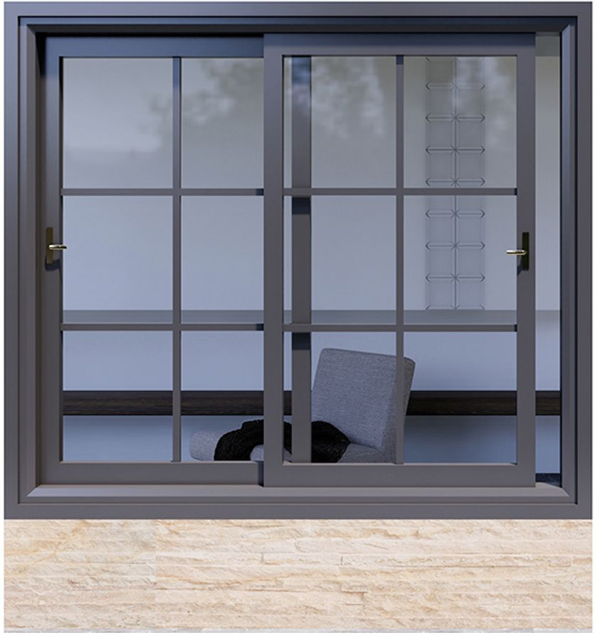 Aluminum Profile Manufacture Casement with Insulated Aluminium Window.by ISO 9001,Suitable Foradvanced Residential Office Building,Customized Part Factory Price
