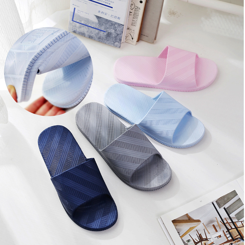 Anti-Slip PVC Slipper Sandals Flip Flop Footwear Hotel Home Supply