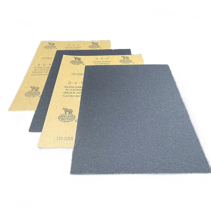 High 230X280mm Abrasive Sanding Paper Wet/Dry 180 120 220 400 1200 1500 2000 3000 7000 Grit Sandpaper for Wood Customizable OEM