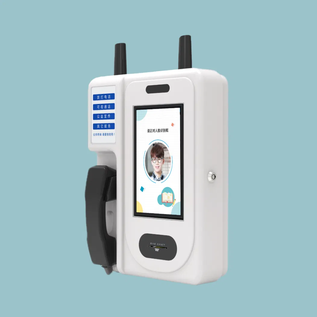 Outdoor Wireless Payphone with 10 Inch Screen and Ethernet Port