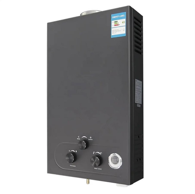 Household 12L Stainless Steel Tankless Instant LPG Gas Water Heater