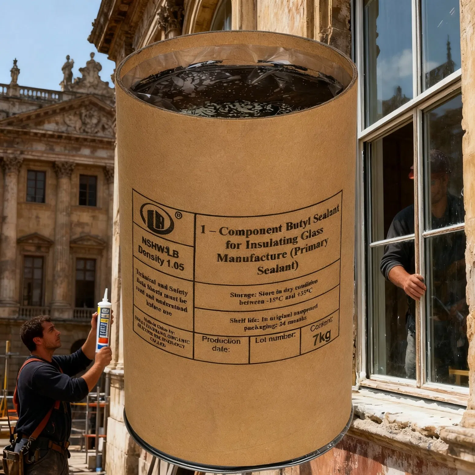 Versatile Sealant Silicone for Strong Adhesion of Glass Materials