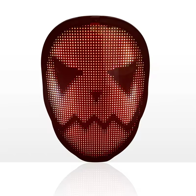 Manufacturer Automatic Induction Switch Rechargeable Halloween Party LED Mask