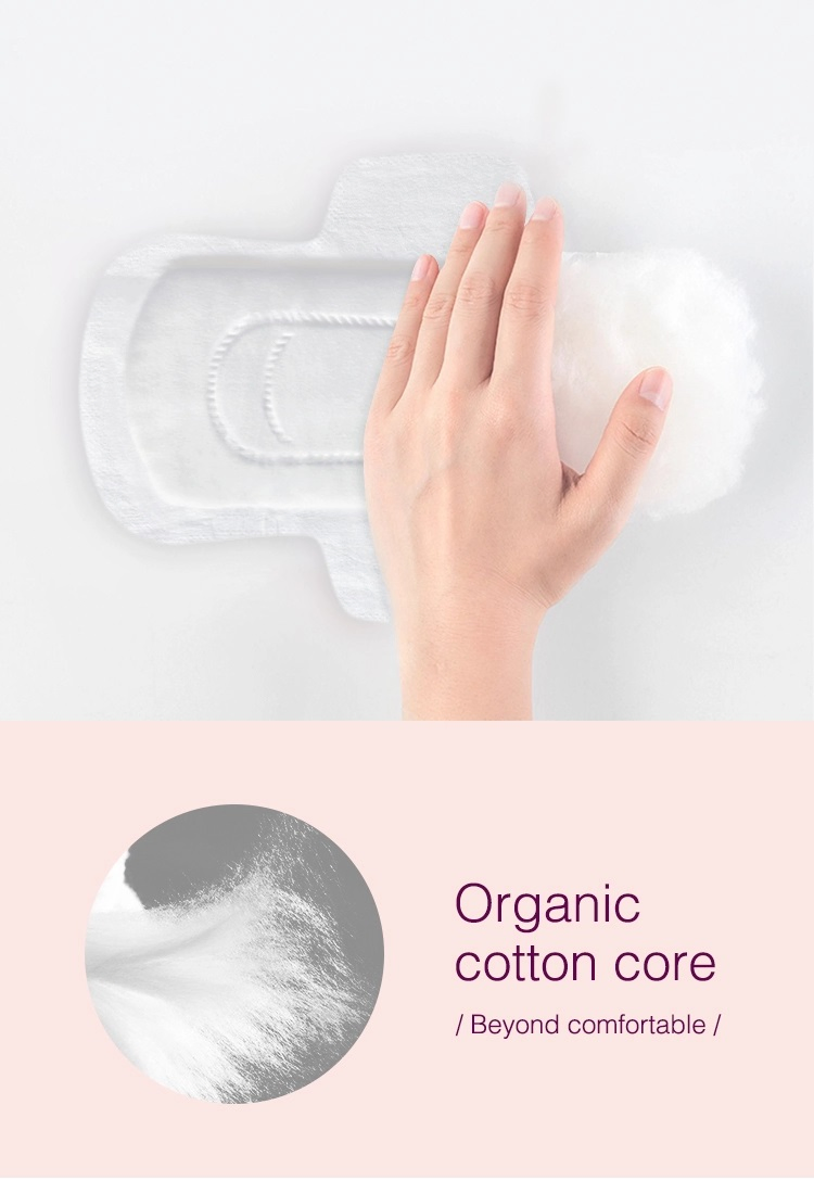 Bamboo Biodegradable Pads Organic Biodegradable Compostable Sanitary Pads Degradable Sanitary Napkins